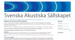 Desktop Screenshot of akustiska-sallskapet.org