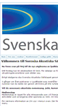 Mobile Screenshot of akustiska-sallskapet.org