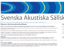 Tablet Screenshot of akustiska-sallskapet.org